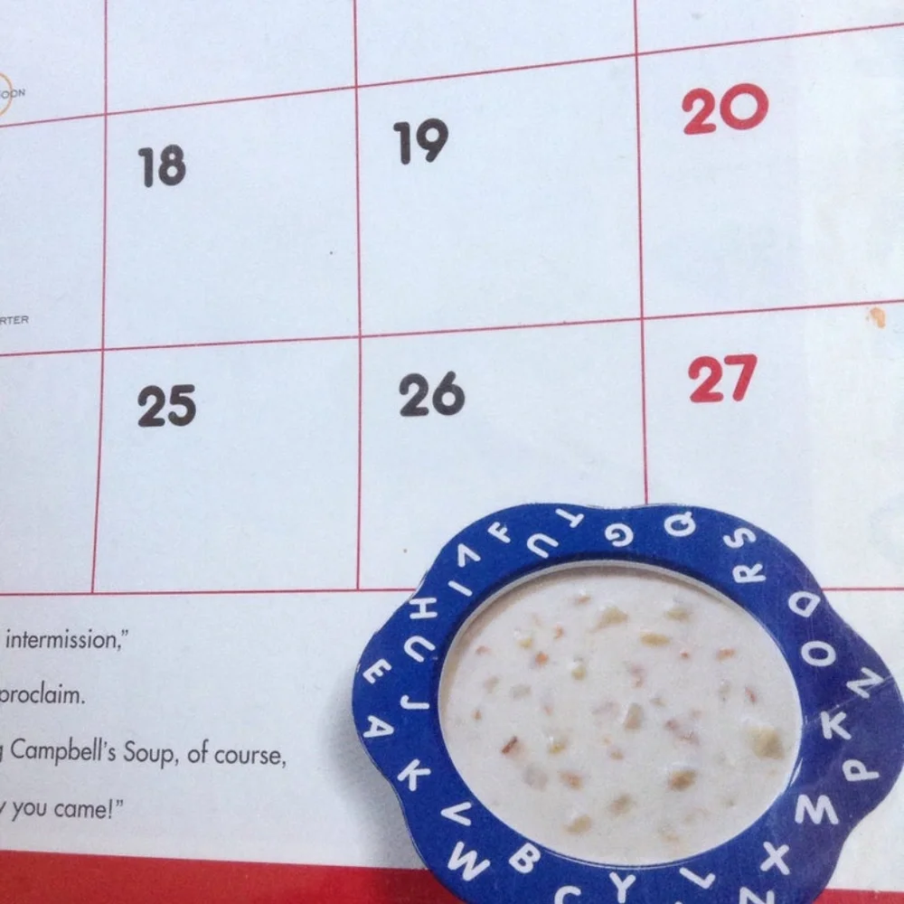 🎉🎉Vintage 1998 Campbell's Soup Calendar M'M'm M'm Good, Ephemera, Collectible